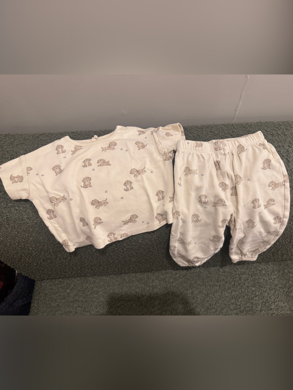 Quincy Mae puppy dog set 12-18 mo